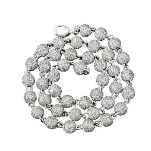 Iced Out Ball Chain