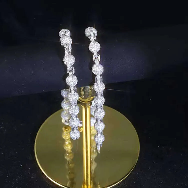 Iced Out Ball Chain